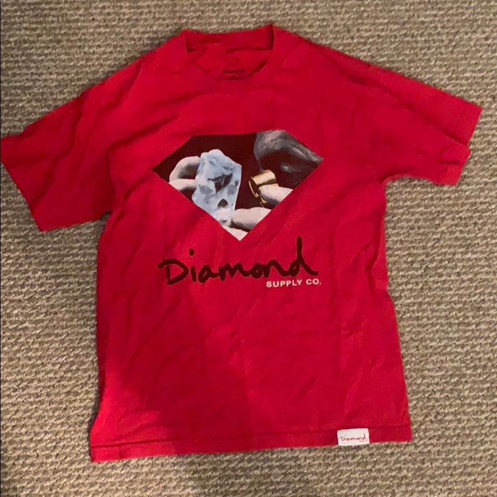 diamond supply co. tee